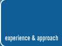 Experience and approach